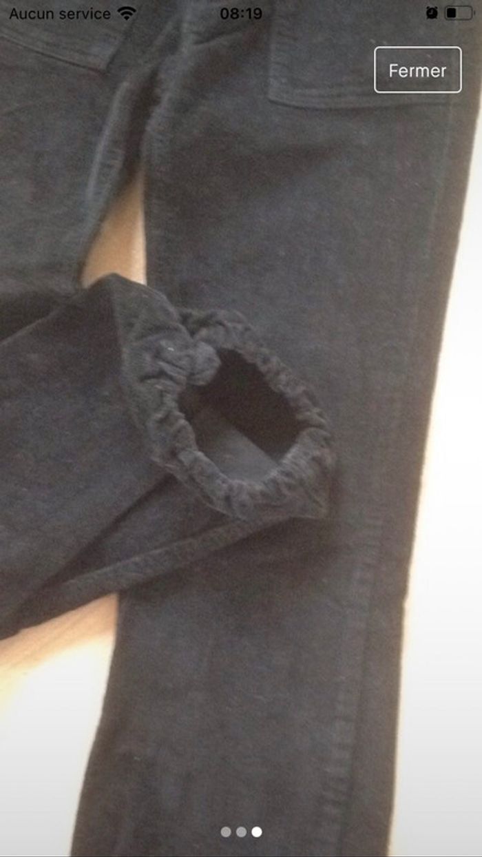 Pantalon velour femme - photo numéro 3