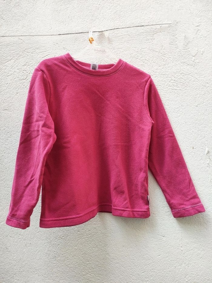 Polaire rose Quechua 5 ans