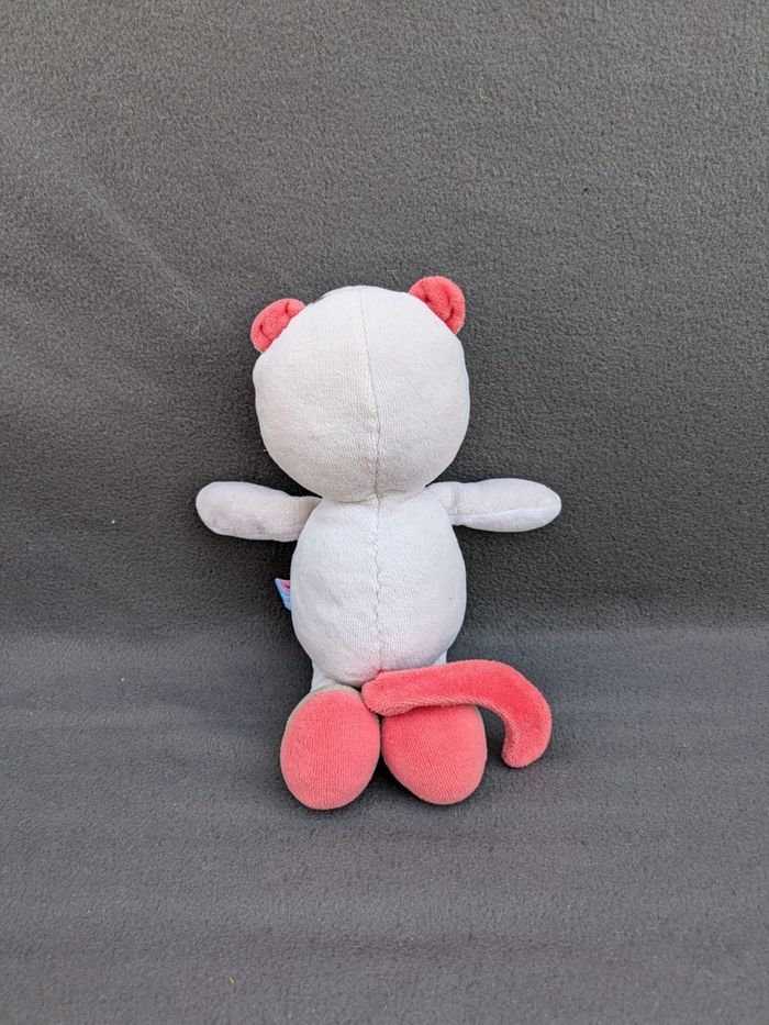 Doudou chat tigre sucre d'orge - photo numéro 4