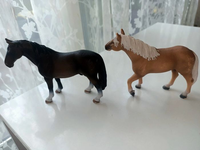 Lot de 9 chevaux et 5 poulains Schleich - photo numéro 3