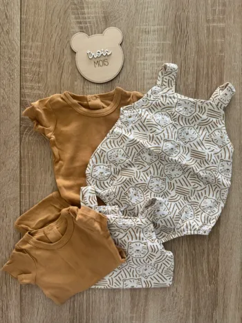 Lot de 2 ensembles - Taille 3 mois