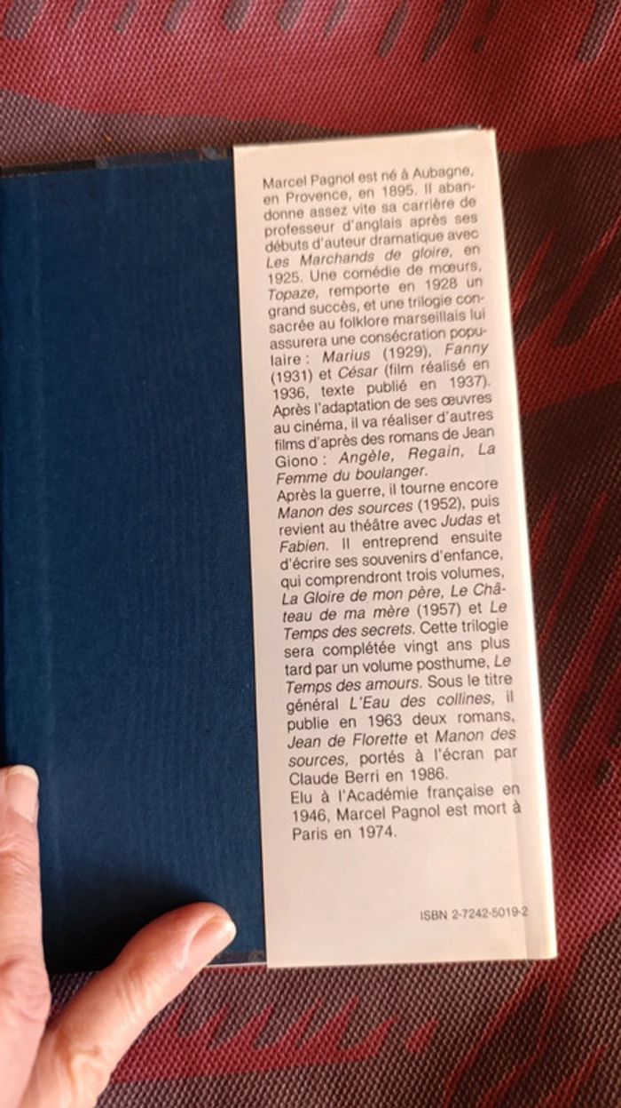 Livre Marcel Pagnol. Angèle. Pirouettes. - photo numéro 4