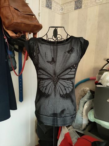 T-shirt Femme papillon