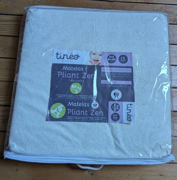 Matelas pliant déhoussable