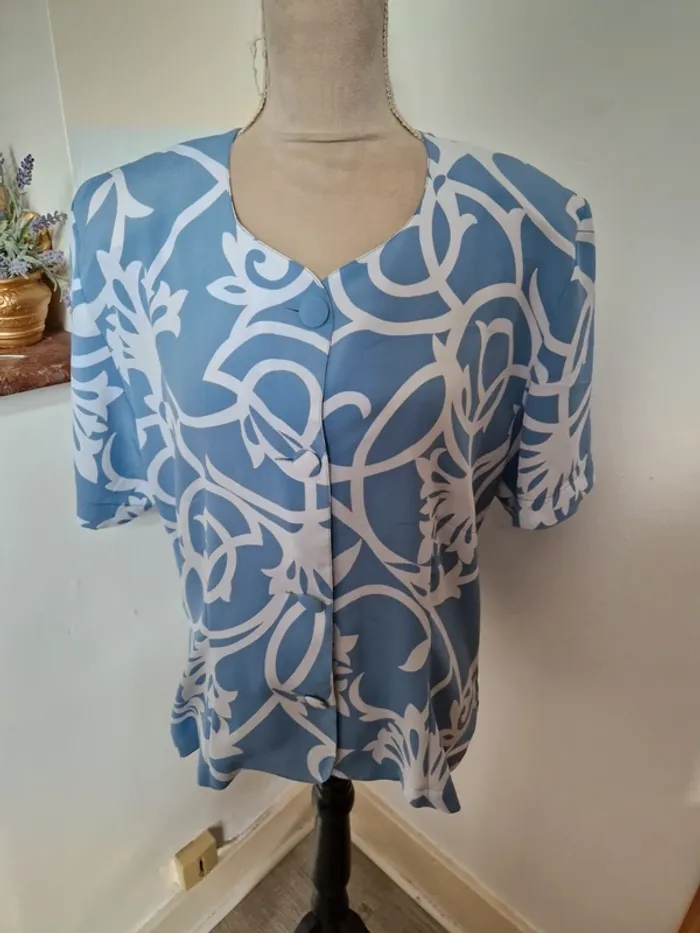 Chemisier Daniel Duval taille 40 ancien vintage