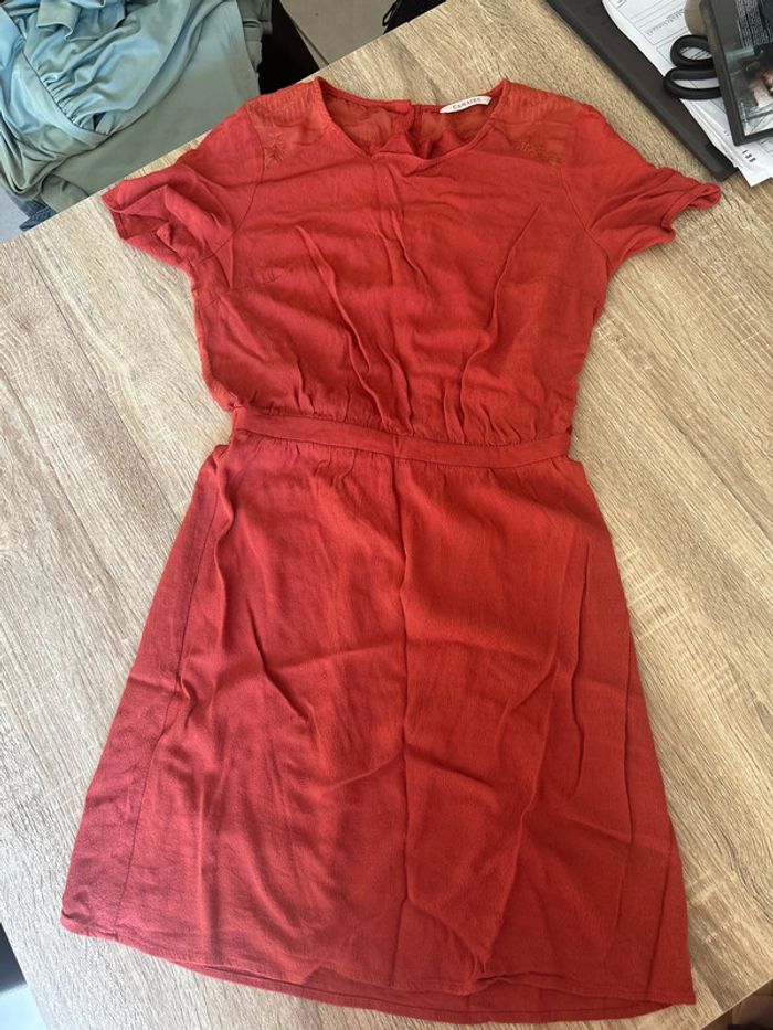 Robe orange corail - photo numéro 1