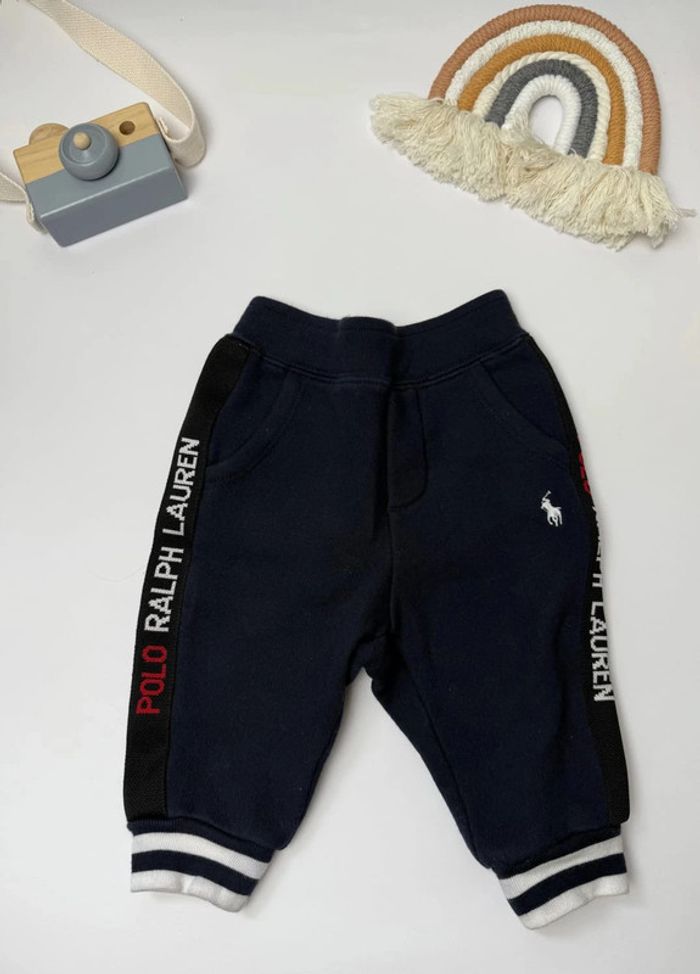 Ensemble Ralph Lauren bébé garçon 6 mois marine super état - photo numéro 3