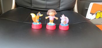 Lot de 3 figurines tampons Dora ZZ
