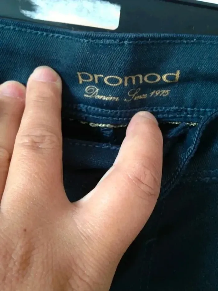 Pantalon jean slim 40 Promod - photo numéro 6