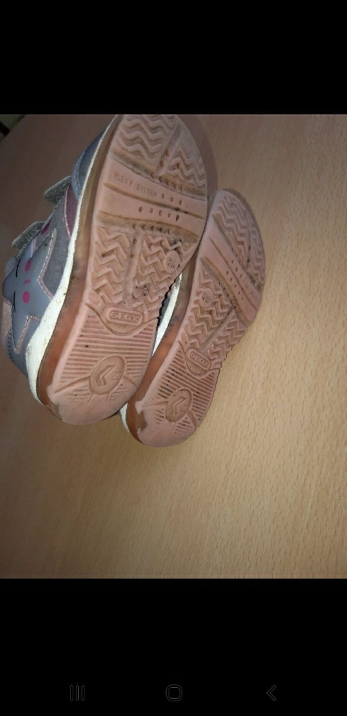 Baskets geox taille 22 - photo numéro 4