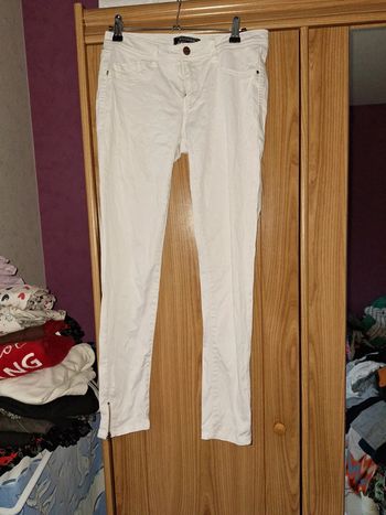 Pantalon blanc bonobo 36