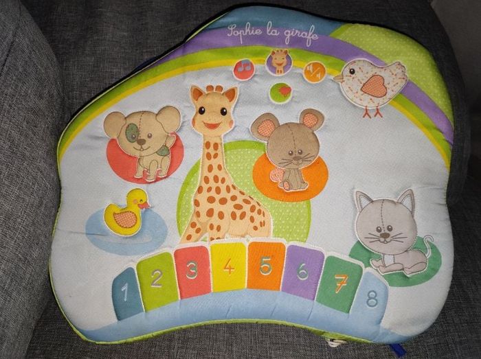 Tablette musicale / Piano Sophie la girafe