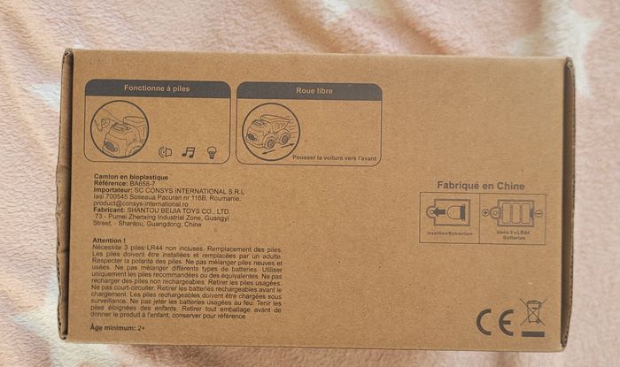 Camion grue, Truck,  bioplastique,  Neuf - photo numéro 2