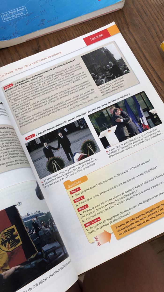 Livre scolaire histoire géo BEP seconde terminale - photo numéro 3