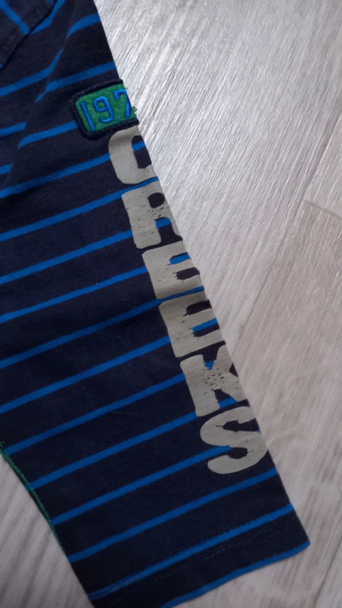 Polo rayé à manches longues - photo numéro 4