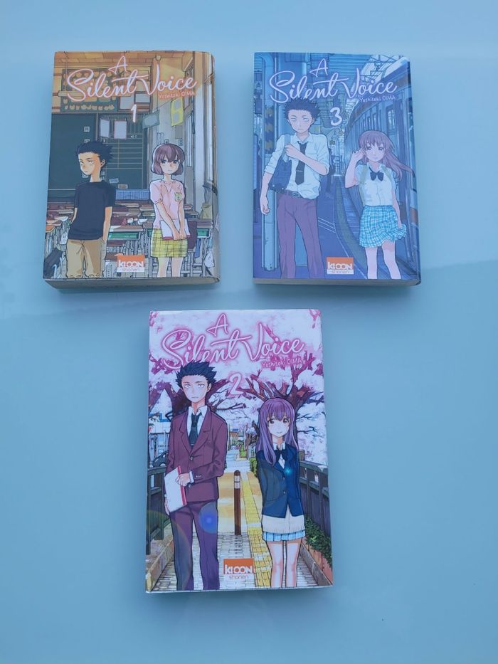 Manga A silent Voice, tomes 1 à 3 - photo numéro 2