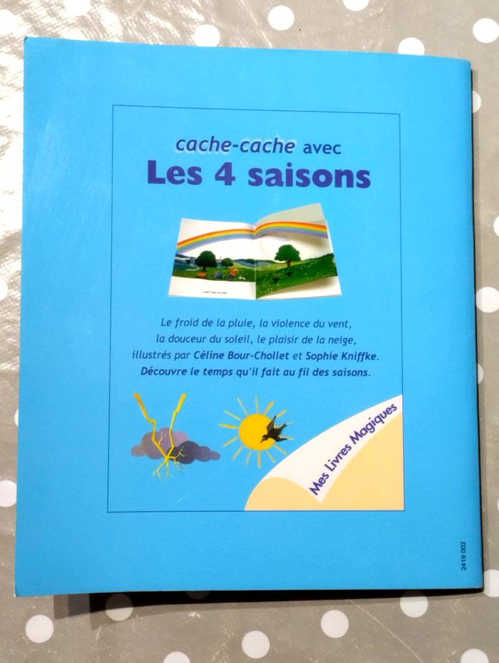 Livre "Cache-Cache avec les 4 Saisons" - Editions Atlas Jeunesse - photo numéro 2