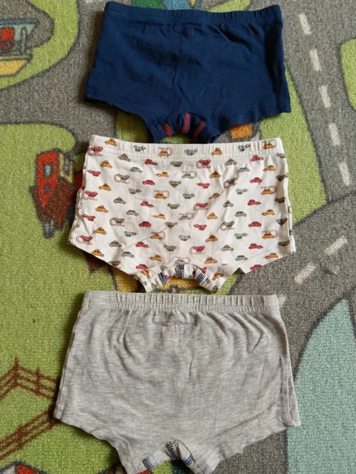 Lot de 3 boxers voiture Tex, taille 2-3 ans, 98cm - photo numéro 5