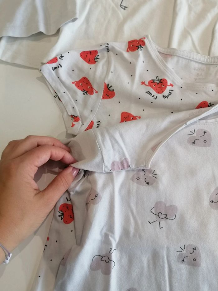 Lot 9 hauts manches longues, thee shirt, débardeurs T 8 ans 👧🏻 - photo numéro 12