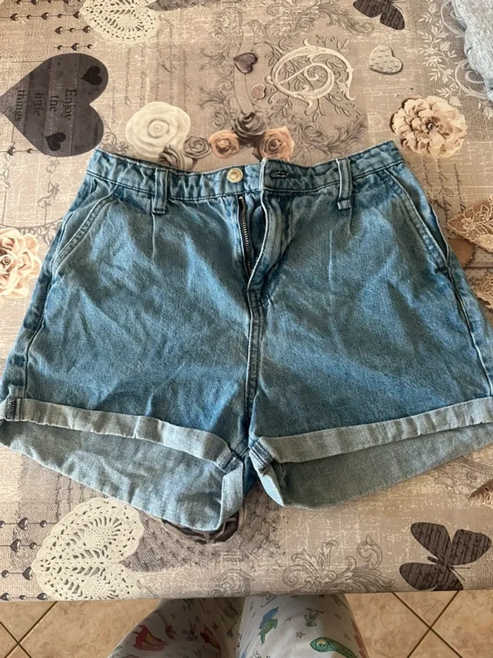 Short en jean