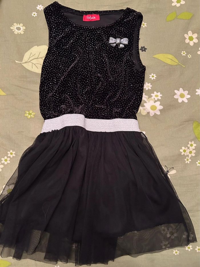 Robe noire Paillettes