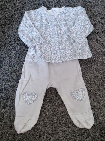 Pyjama 2 pièces en coton 6 mois Vertbaudet