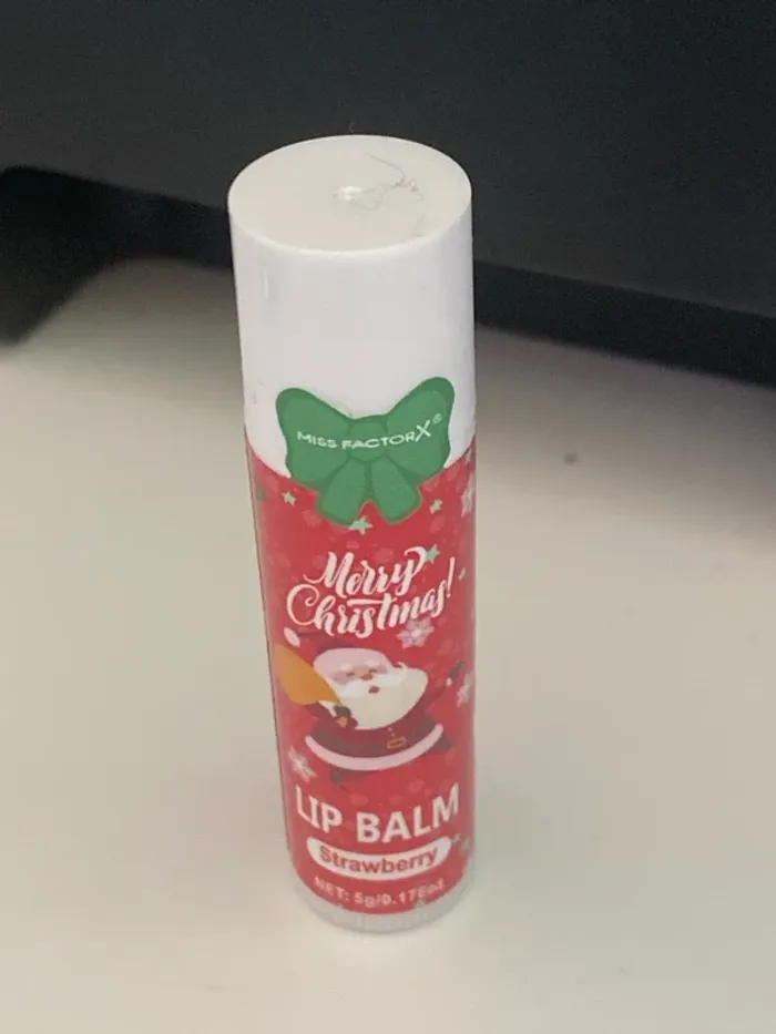 Baume à lèvres hydratant parfum fraise