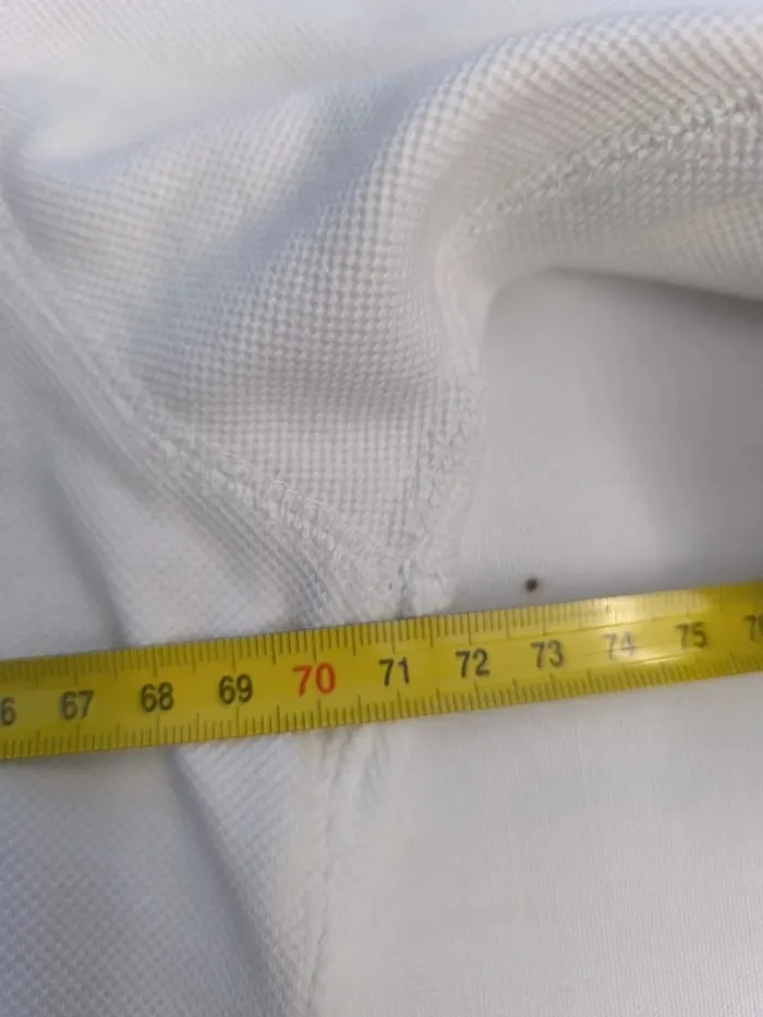 Pull Ralph Lauren homme taille XL blanc logo bleu marine Polo excellent état - photo numéro 11