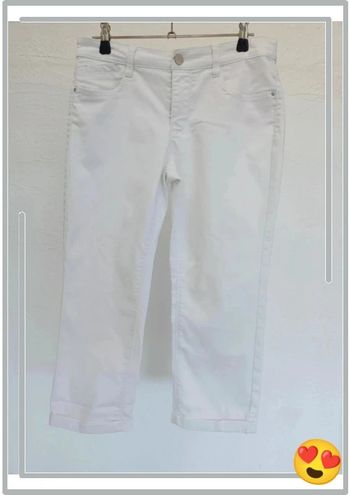 Pantacourt blanc Yessica L 40