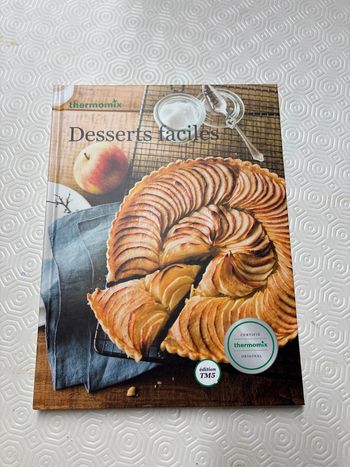 Livre Thermomix desserts faciles
