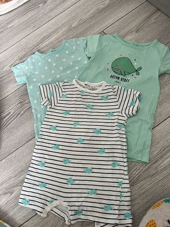Lot de 3 pyjamas