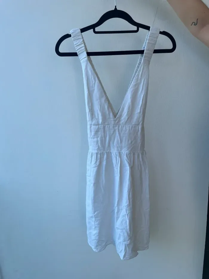 Combi short blanche hollister - photo numéro 2