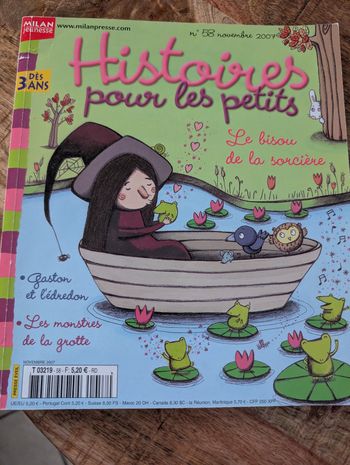 Histoires pour les petits - Le bisou de la sorcière