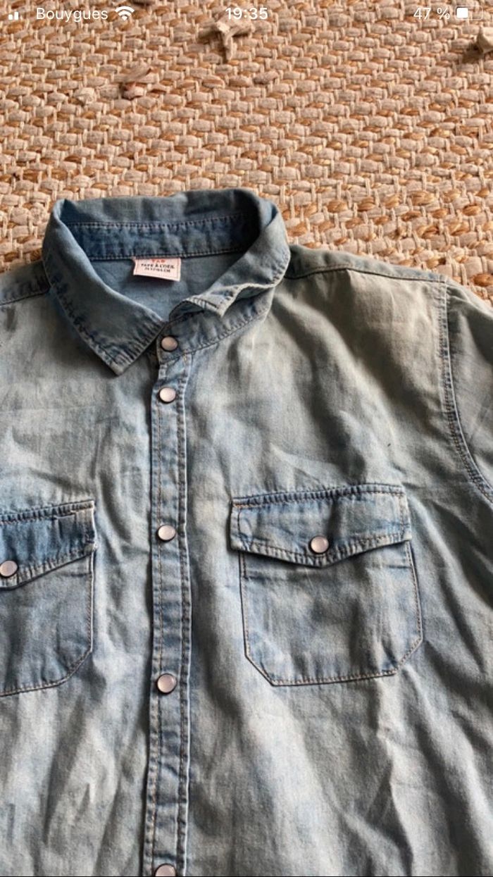 Chemise en jeans 14 ans - photo numéro 2