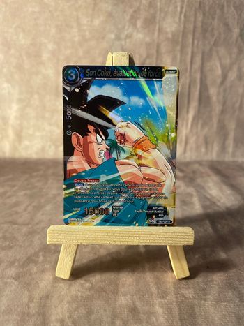 Tb2 020 R - Son Goku, évaluation de force - Dos card game