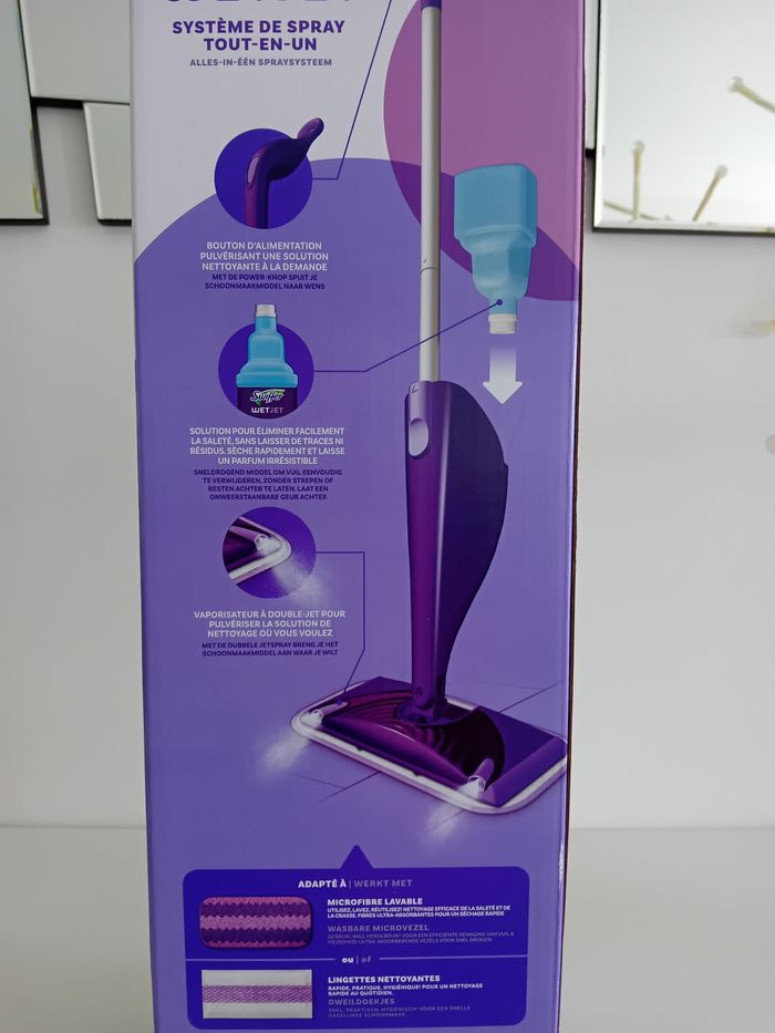 Swiffer wetjet tout en un - photo numéro 4