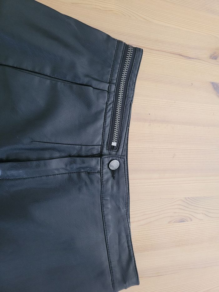 Jupe 3/4 similicuir Naf Naf - photo numéro 3