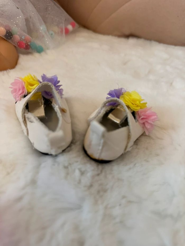 Vêtements poupée 36 cm/ robe avec chaussures licornes - photo numéro 9