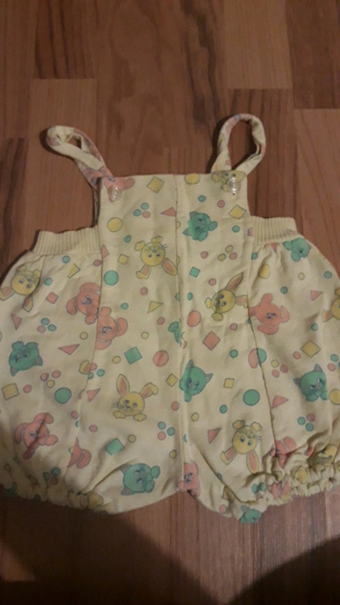 Combishort 74 cm fille