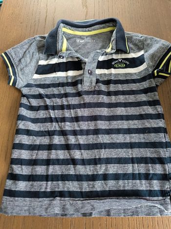 Polo manches courtes rayures oceans Escape cétacé baleine