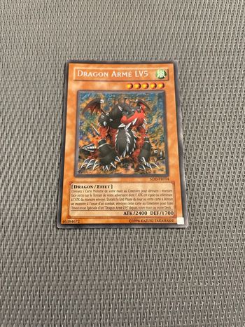 Carte Yu-Gi-Oh Dragon Armé Lv5 SOD-FR014