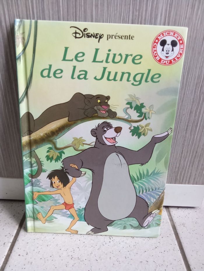 Livre Disney clu livre le livre de la jungle
