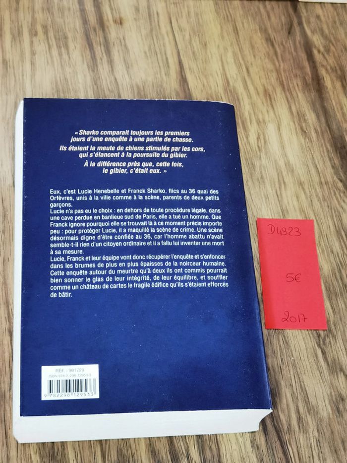 D4323 - livre "sharko" de Franck Thilliez - photo numéro 2