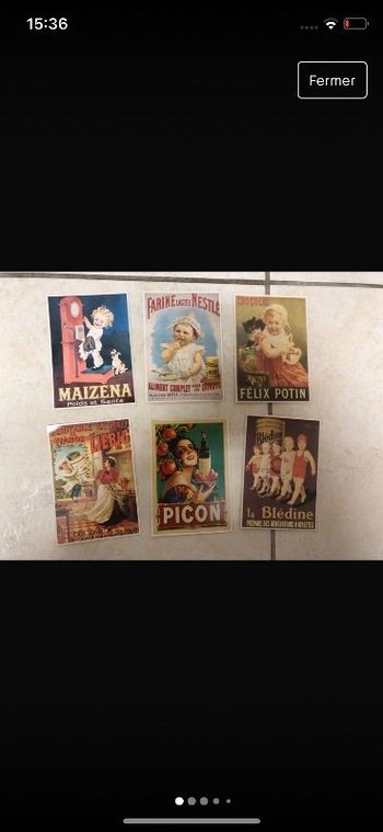 6 cartes