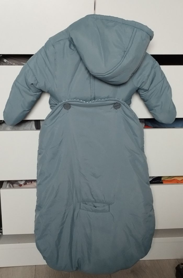 Combinaison/ chancelière / manteau garçon 6 mois Vertbaudet - photo numéro 4
