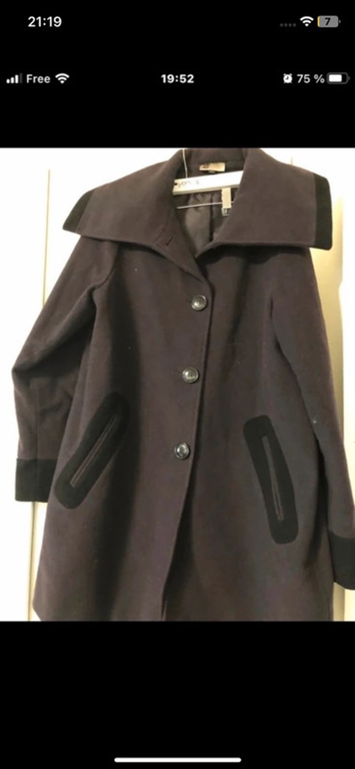 Manteau long : duff coat . Taille 40 - photo numéro 12