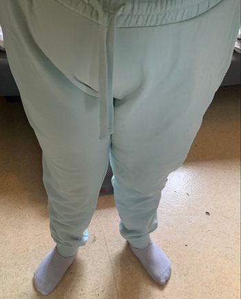 Jogger Molleton Vert Menthe Pastel XL - Confort Absolu