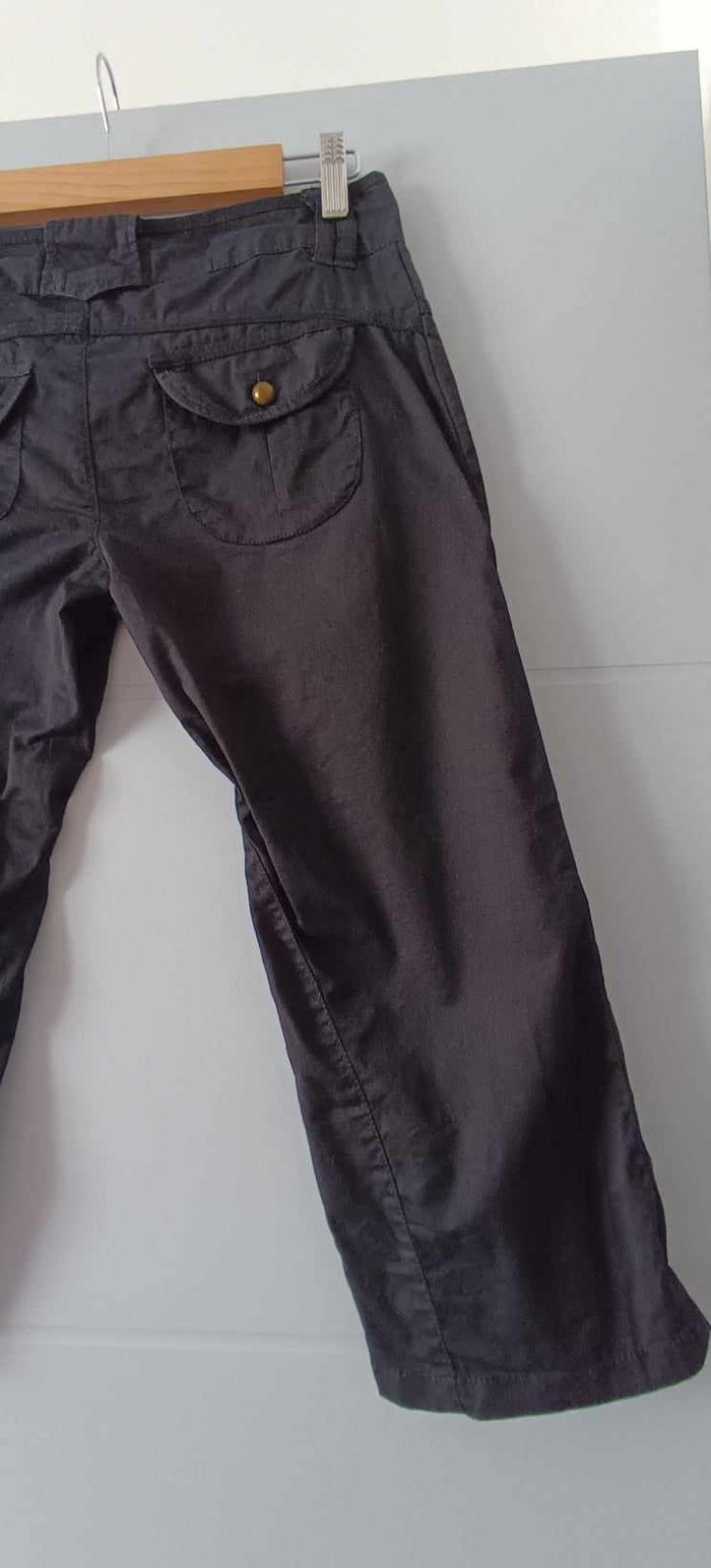 Pantacourt noir "Promod" Taille 36 - photo numéro 8