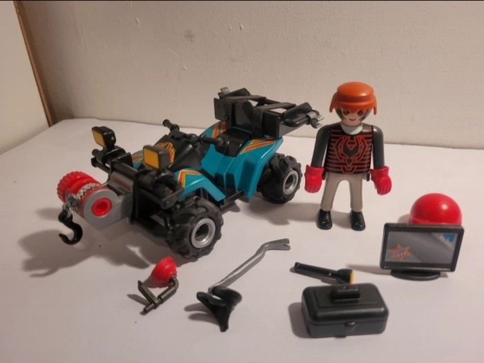 Quad avec treuil et bandit Playmobil 6879 - photo numéro 2