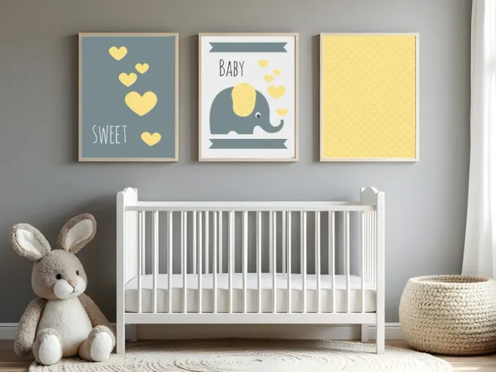 Affiches Sweet baby pour chambre enfant - photo numéro 3